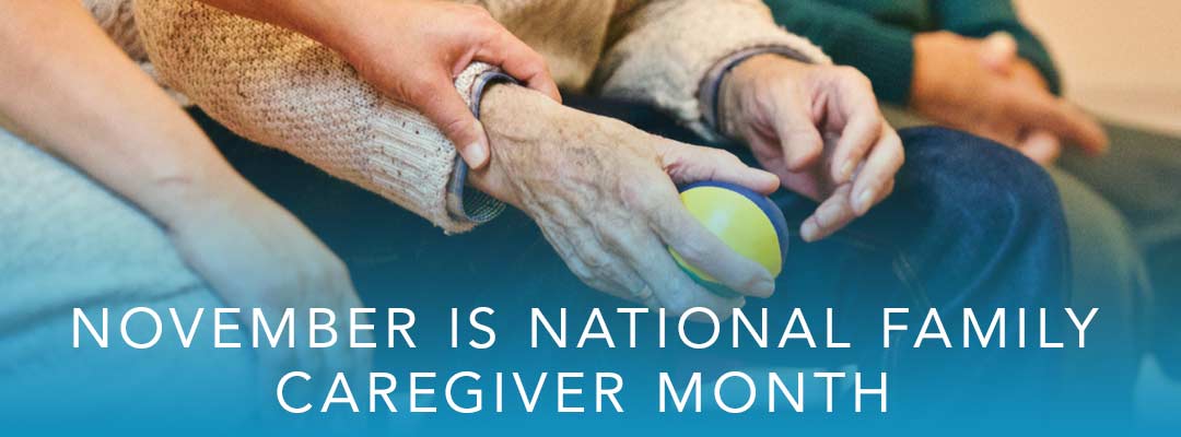 National Caregiver Month banner