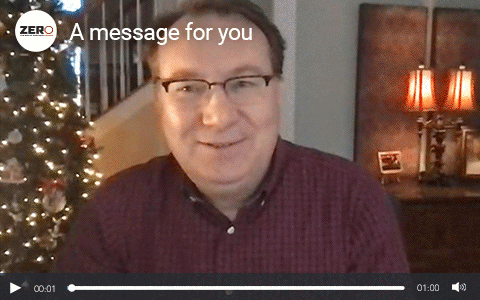 Greg's heartfelt message to you